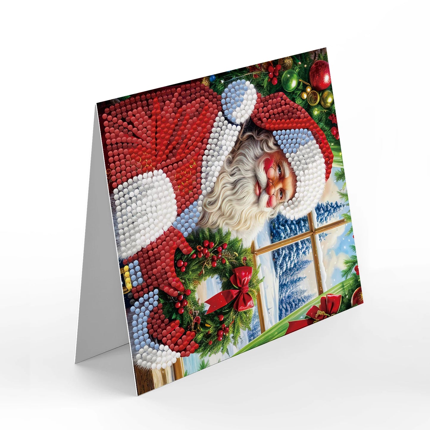 Kerstkaarten  | 12 stuks | Diamond Painting