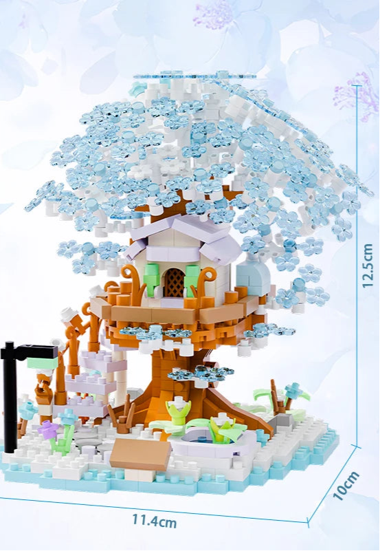 Mini Boomhutten | Bouwsteentjes