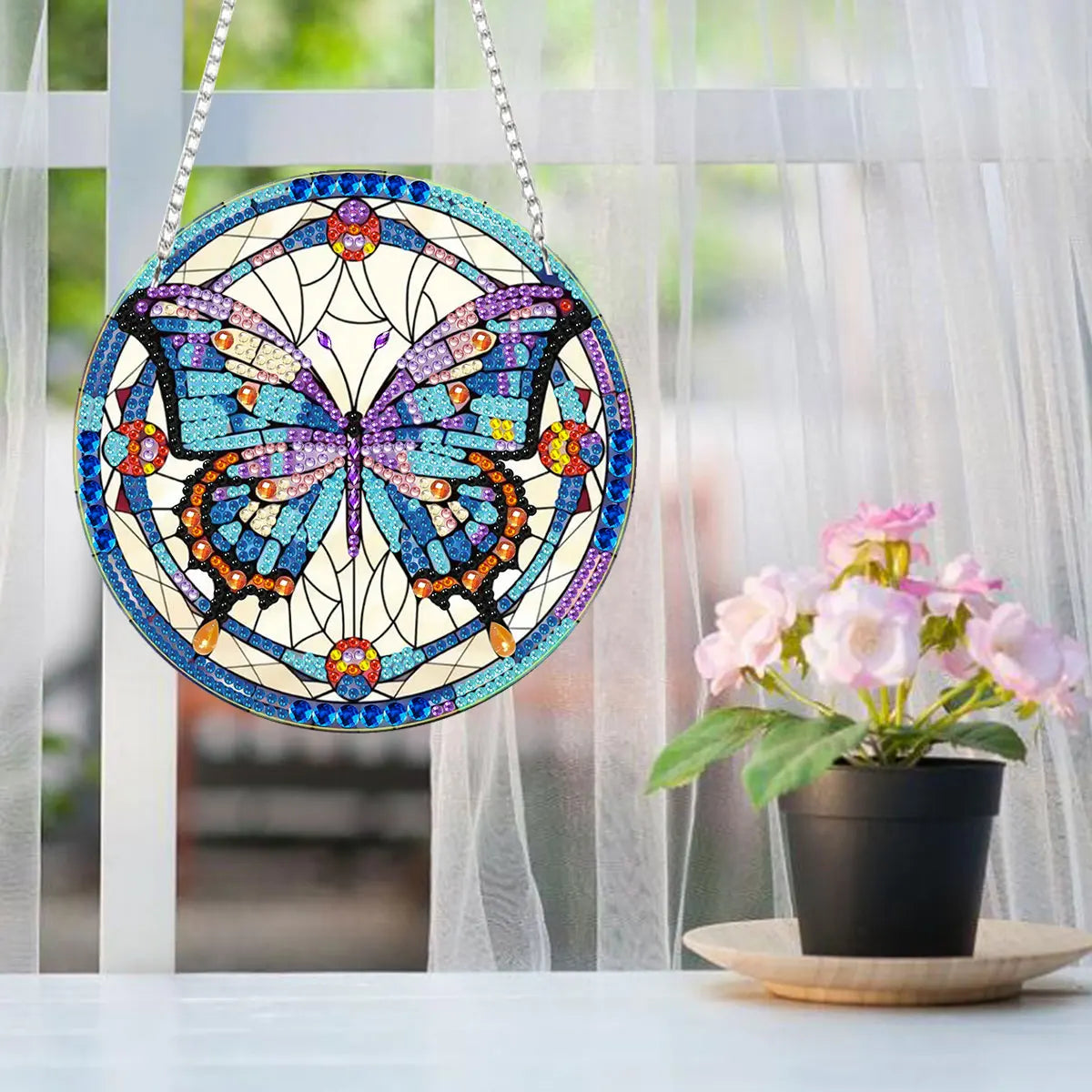 Vlinder Dromenvanger | Diamond painting