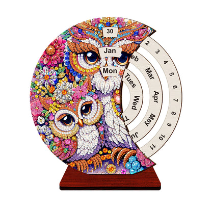 Uilen | Kalender | Diamond painting