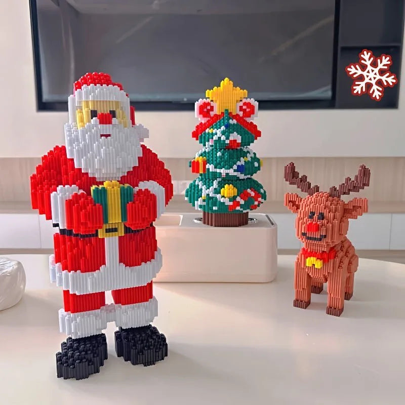 Kerstboom met versiering | Bouwsteentjes