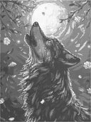 Wolf | Dot painting