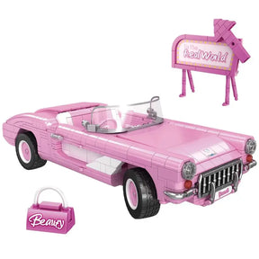 Barbie auto | Bouwsteentjes