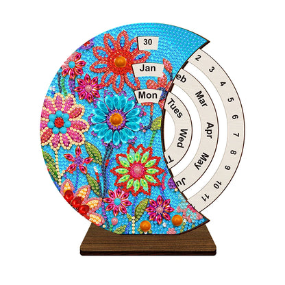 Bloemen | Kalender | Diamond painting