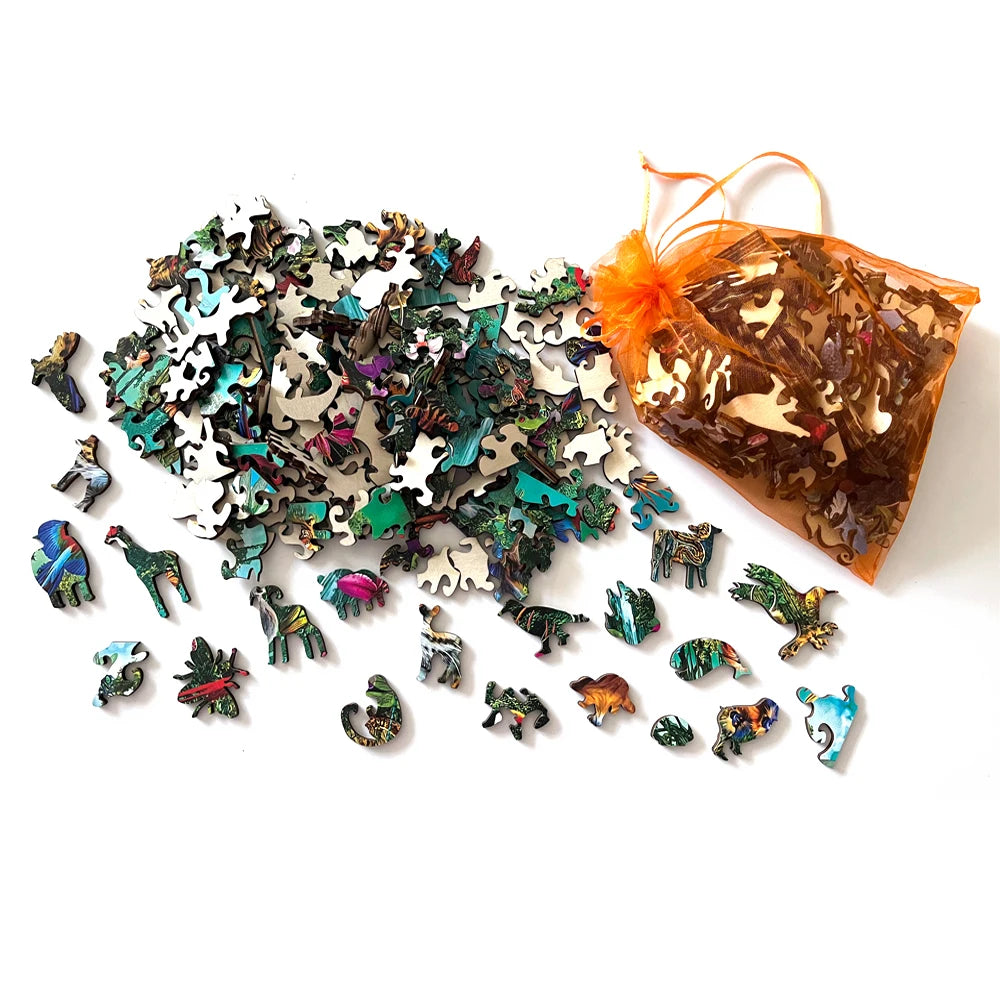 Fantasie Wereld  | Houten Puzzel
