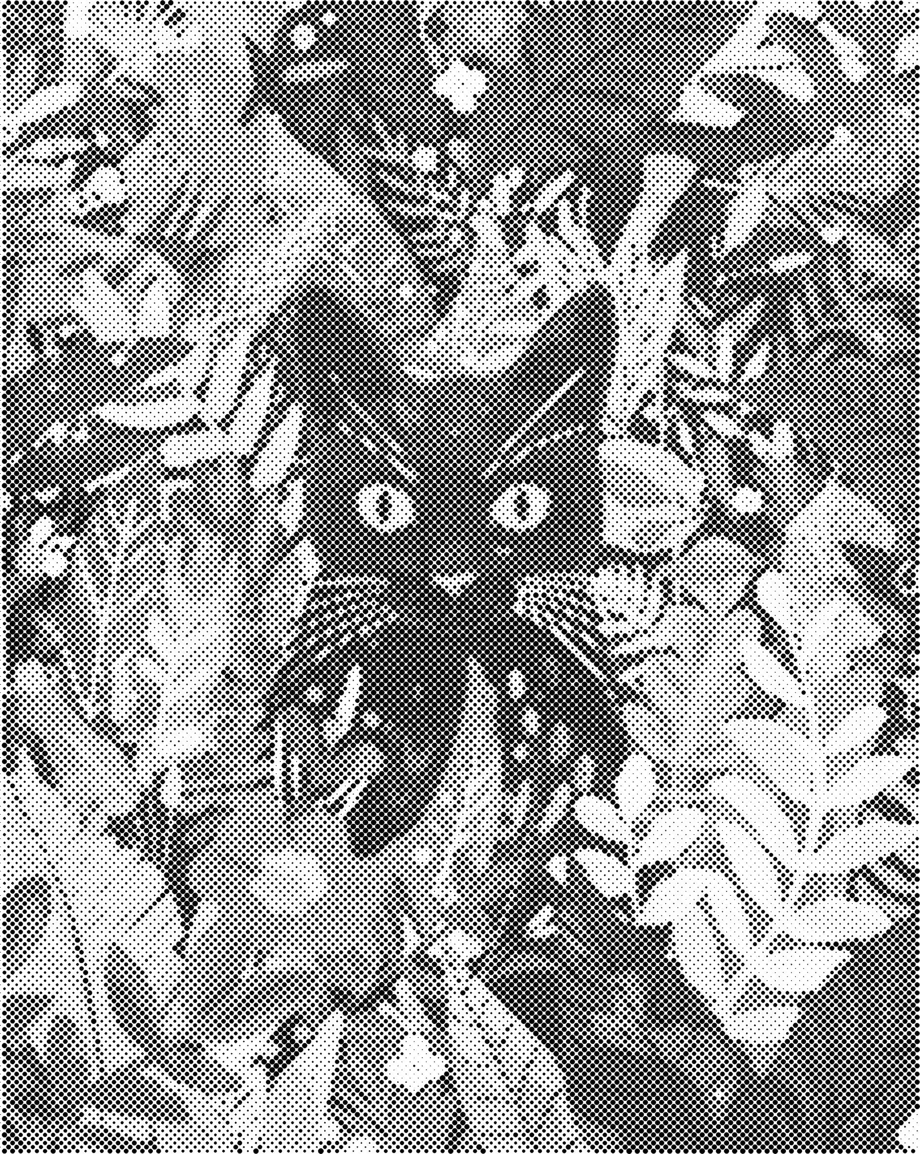 Zwart katje | Dot painting