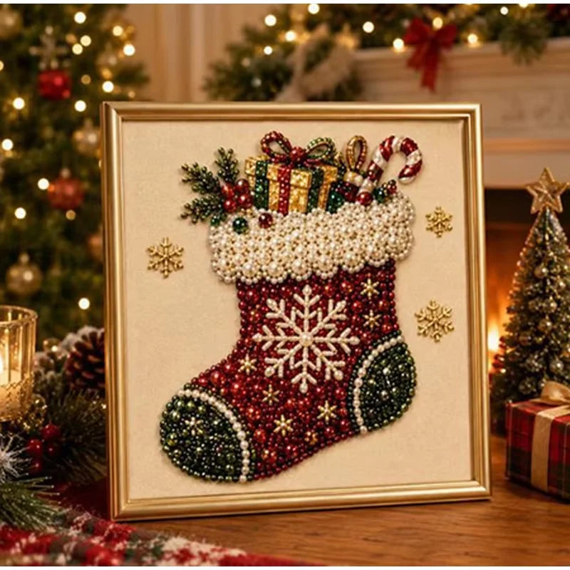 Kerst schilderijtje | Diamond painting