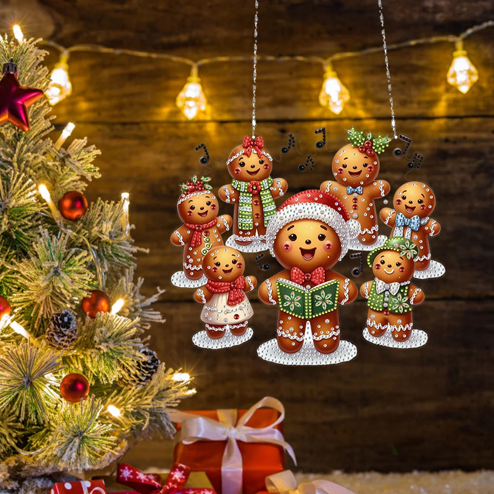 Kerst hangers | Diamond painting