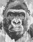 Gorilla | Dot painting