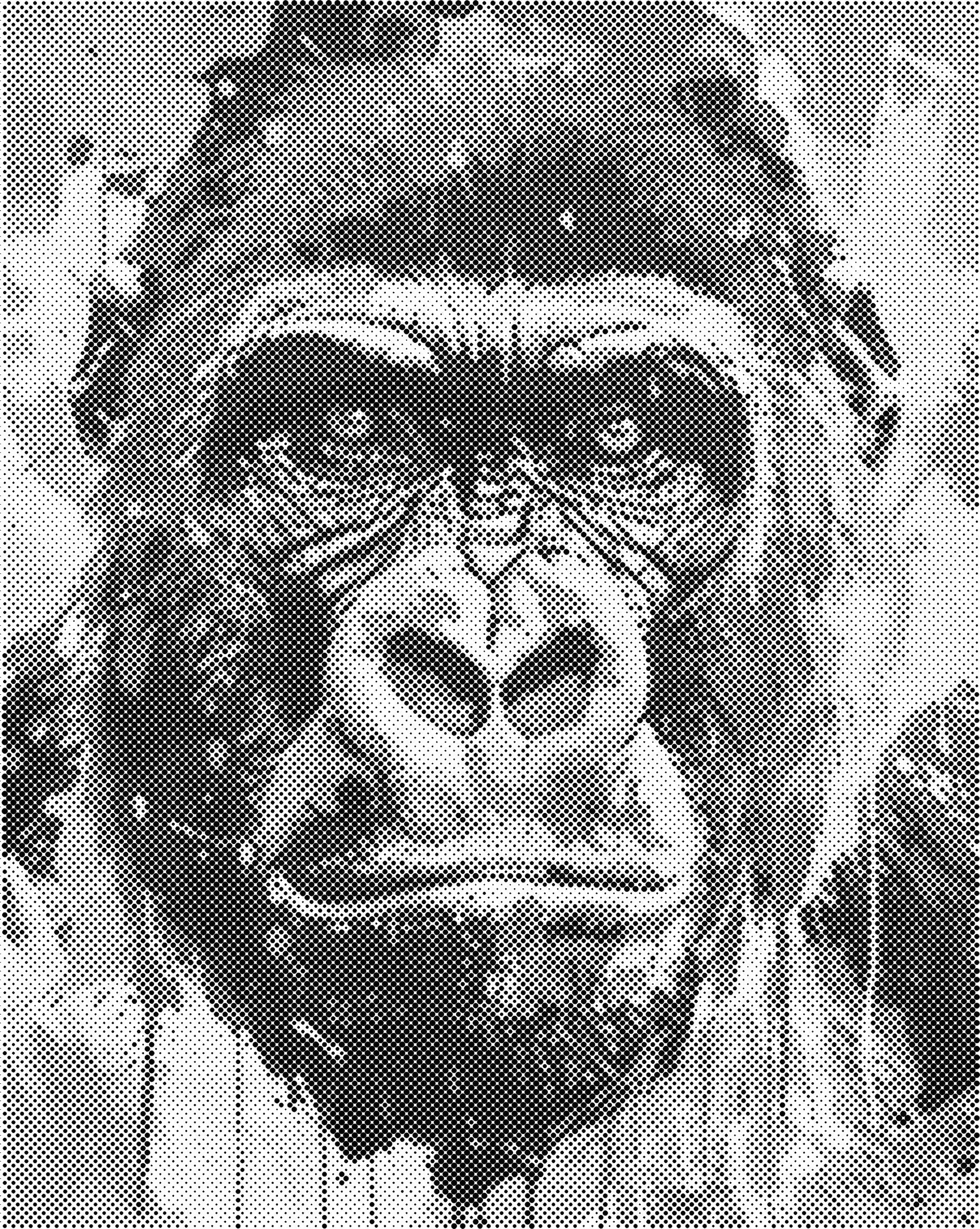 Gorilla | Dot painting