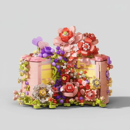 Rozen cake | Bouwsteentjes