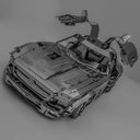 Sport Auto | Metalen Puzzel