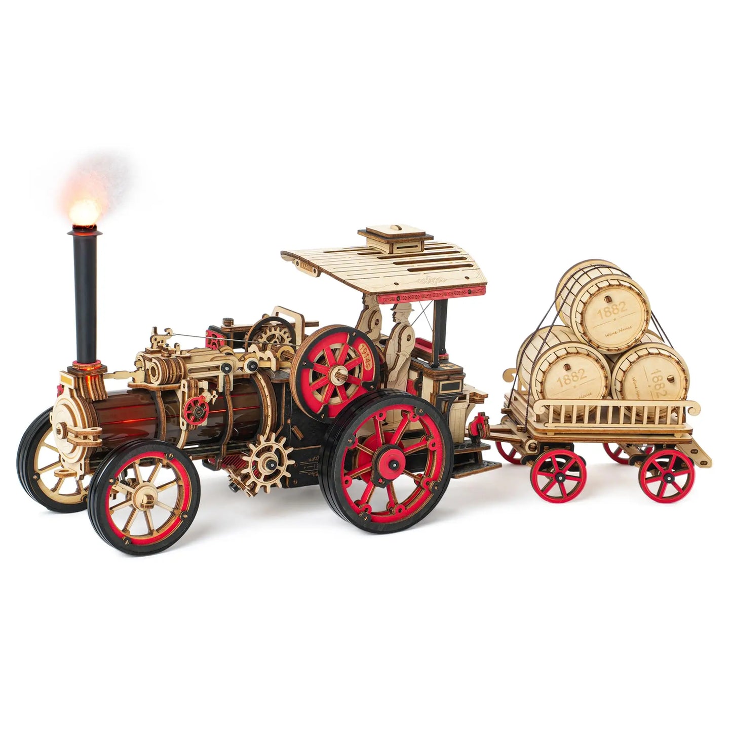 Tractor Locomotief | Houten Bouwpakketten