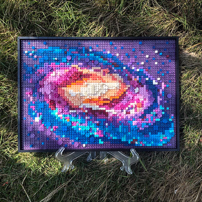 3D Melkweg Galaxy | Bouwsteentjes