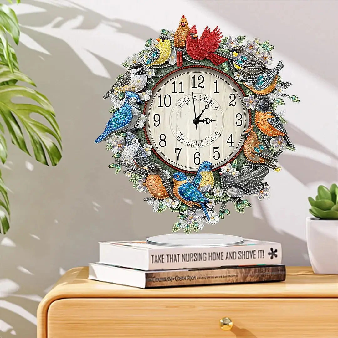 wandklok Witte zwaluw vogel klok creatieve mode eenvoudige stille klok thuis slaapkamer woonkamer kantoor klok witte wandklok