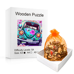 Leuke Auto  | Houten Puzzel