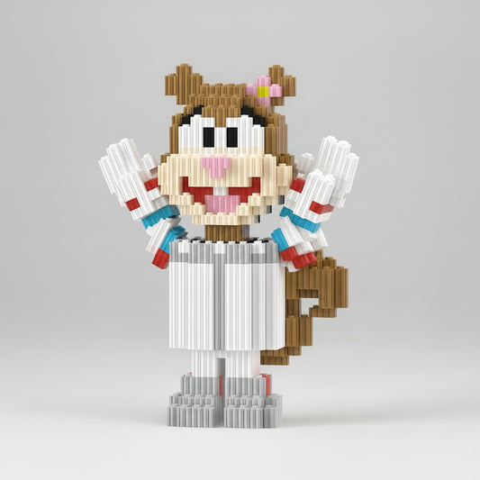 Astronaut Eekhoorn | Bouwsteentjes