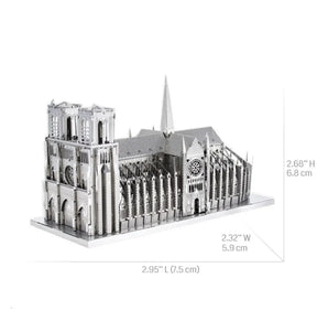 Notre Dame | Metalen Puzzel