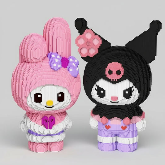 Melody & Kuromi | Bouwsteentjes