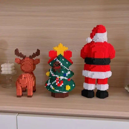 Kerstboom met versiering | Bouwsteentjes