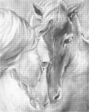 Paarden | Dot painting