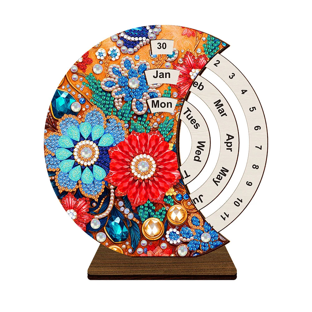 Mooie bloemen | Kalender | Diamond painting