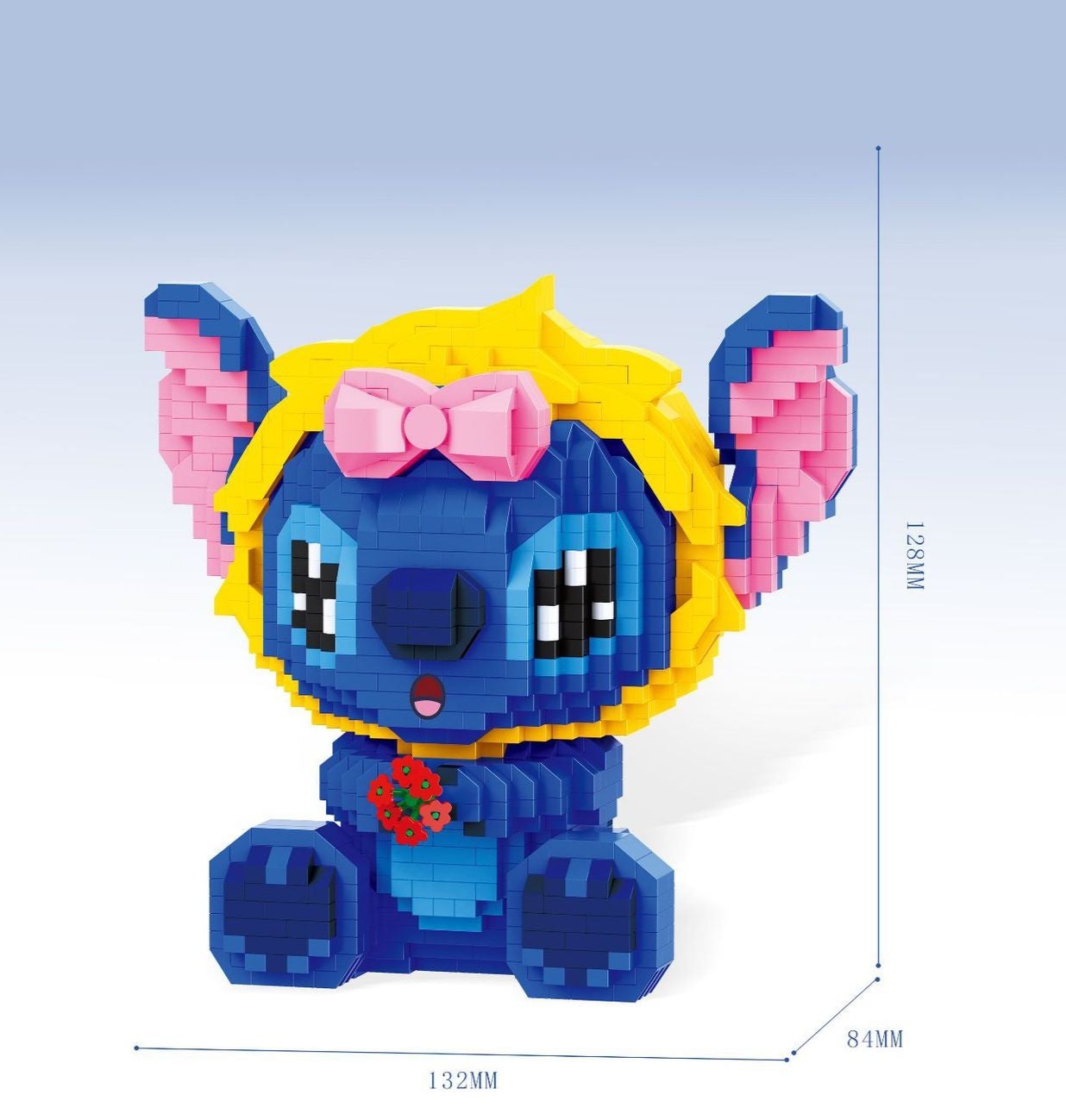 Baby blauw wezen | Bouwsteentjes