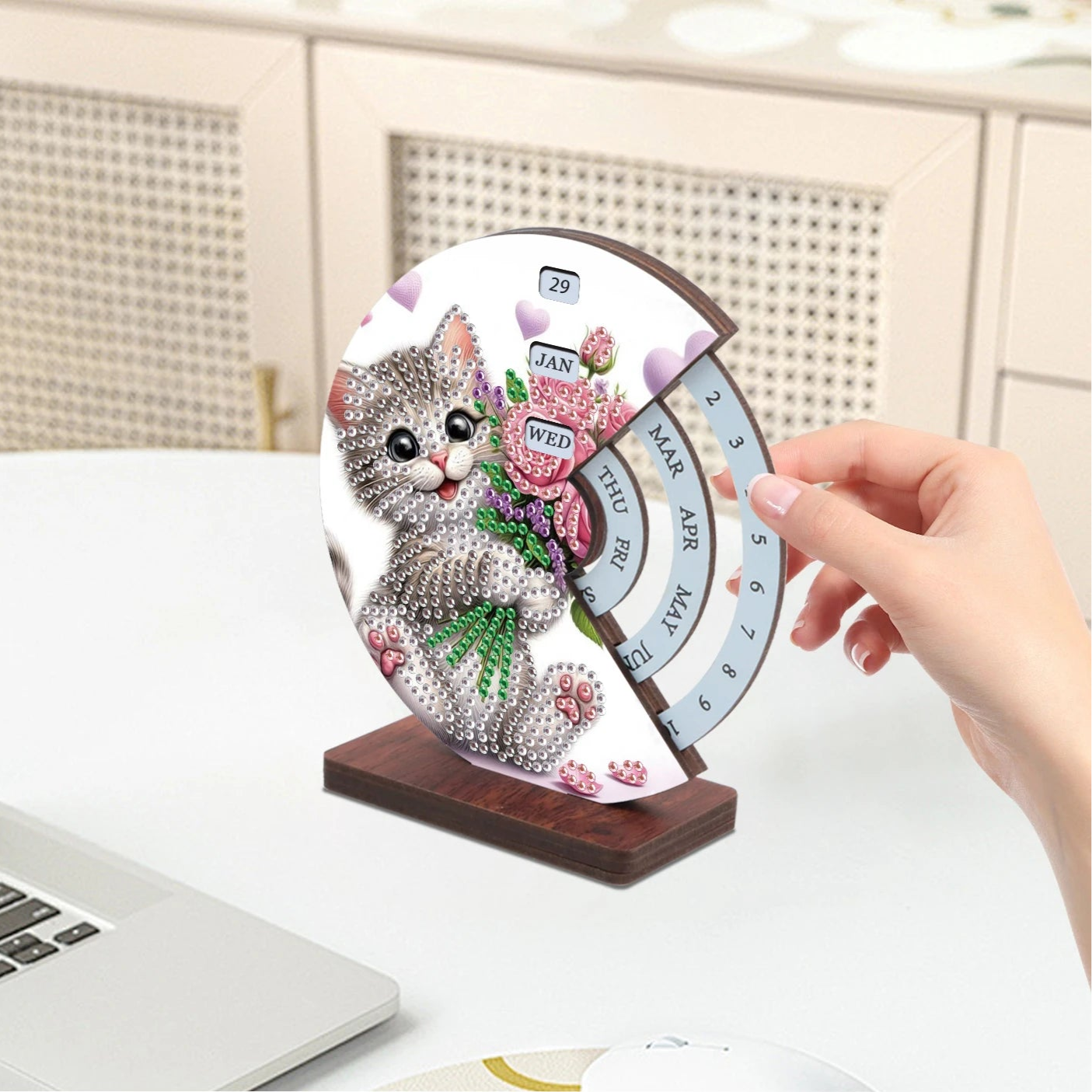 Kitten | Kalender | Diamond painting