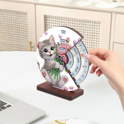 Kitten | Kalender | Diamond painting