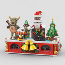 Muzikaal kerstdorp | Bouwsteentjes