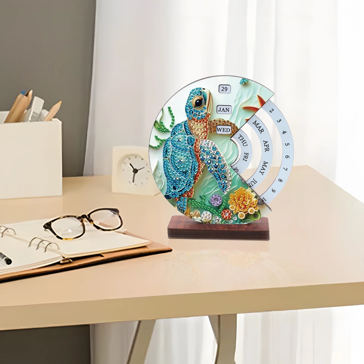 Schildpad | Kalender | Diamond painting