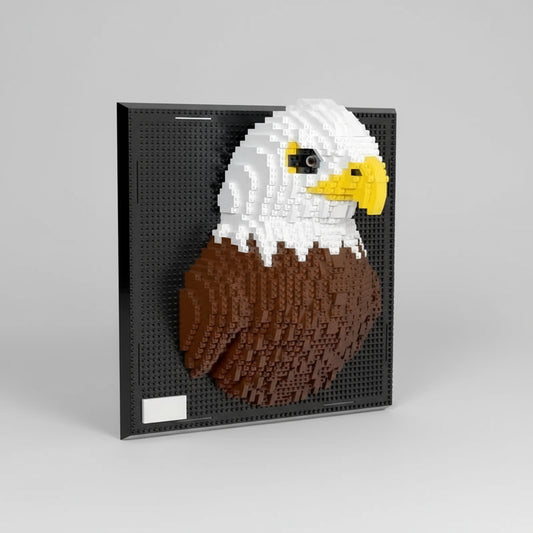 Adelaar op Bouwplaat | Bouwsteentjes