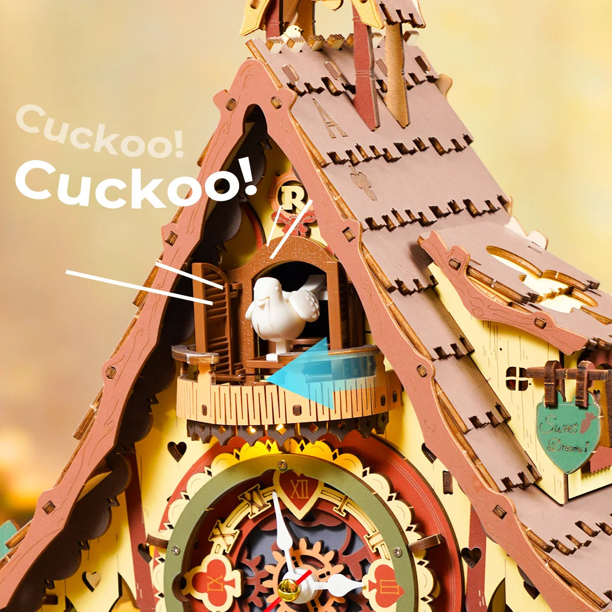 Koekoeksklok | Houten Bouwpakketten