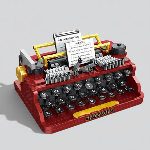 Vintage typmachine | Bouwsteentjes