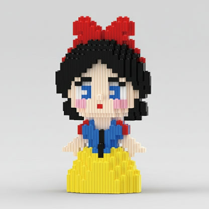 Prinses met appel | Bouwsteentjes