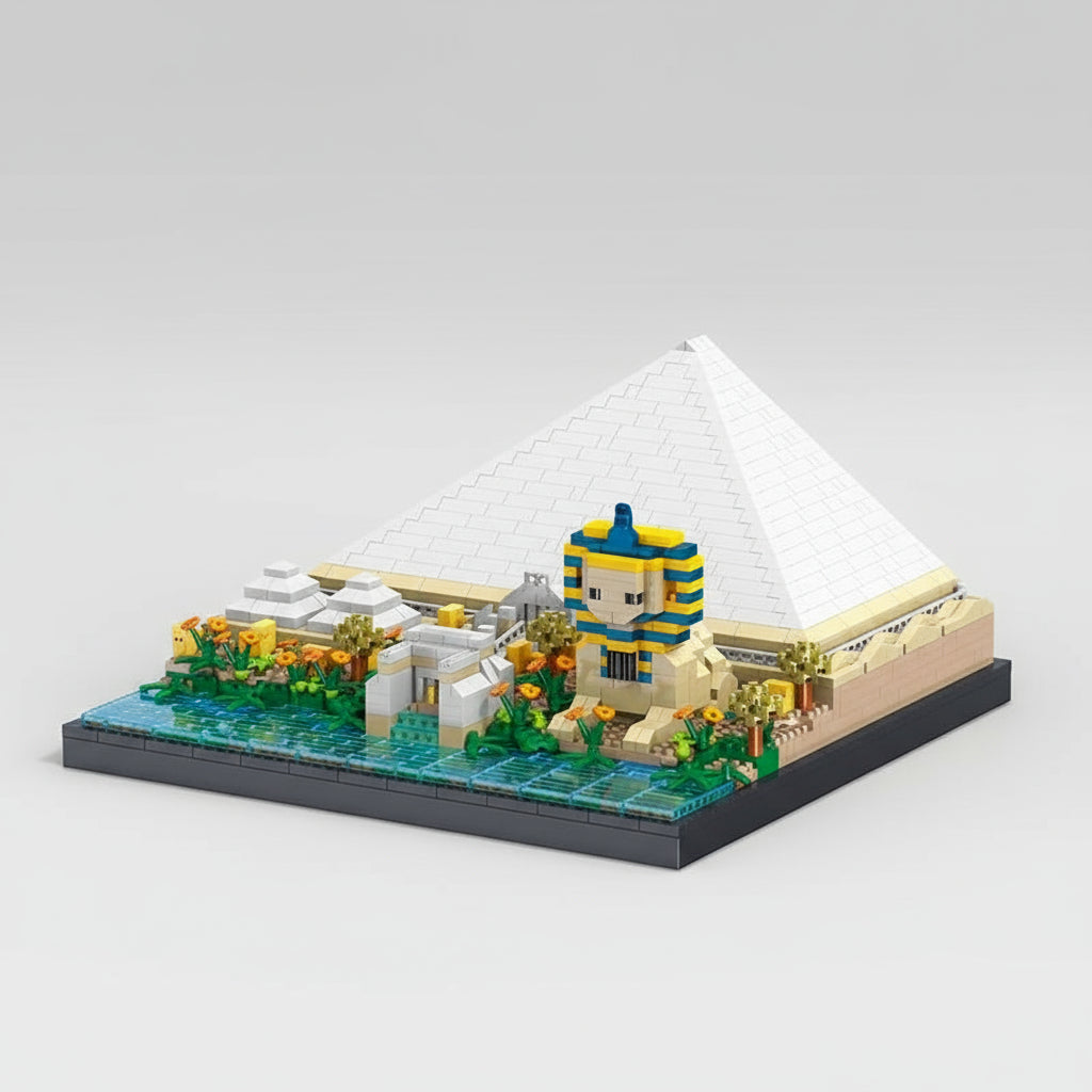 Oude Egyptische Piramide | Bouwsteentjes