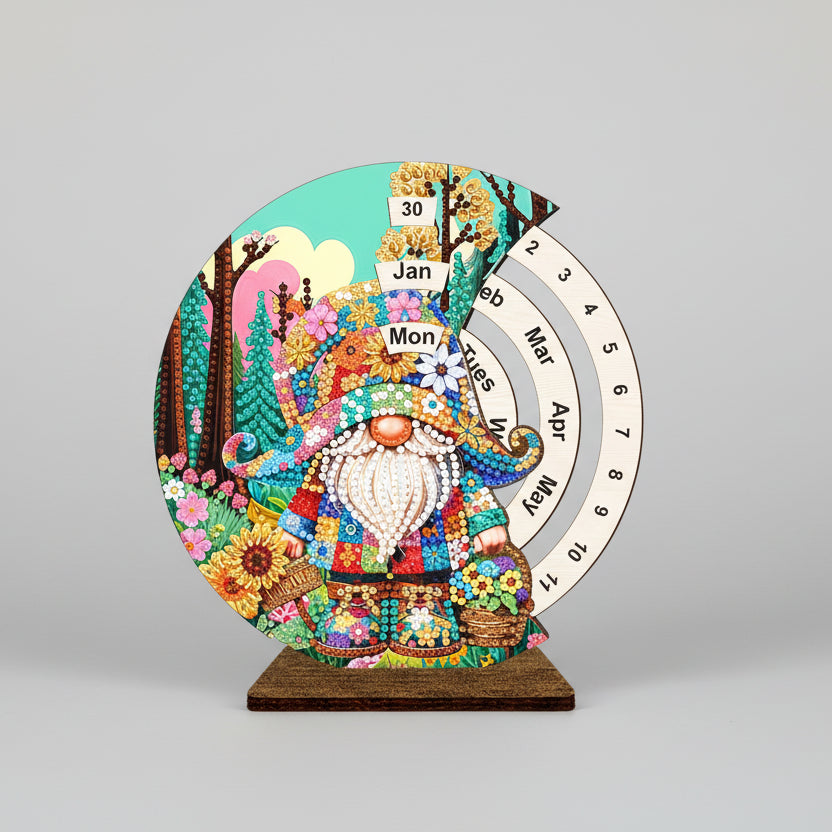 Kabouter | Kalender | Diamond painting