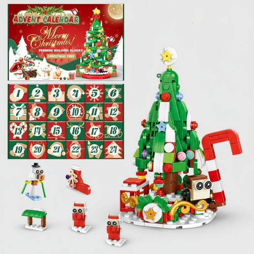 Kerst Adventskalender 24 Dagen | Bouwsteentjes