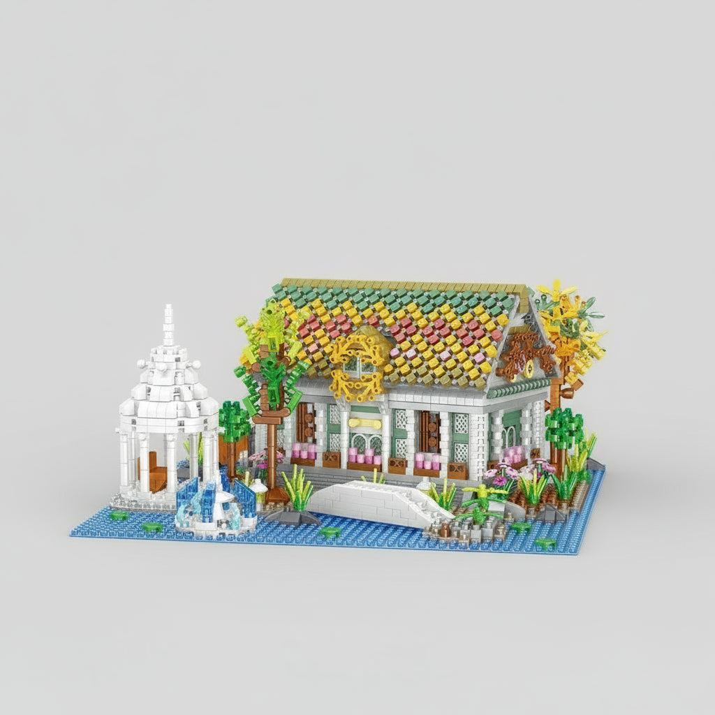 Huis op het water | Bouwsteentjes