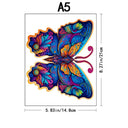 Blauwe Vlinder  | Houten Puzzel