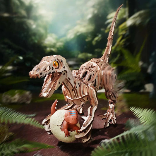Velociraptor | Houten Bouwpakketten
