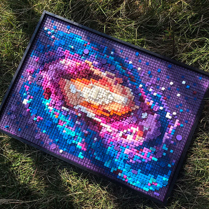 3D Melkweg Galaxy | Bouwsteentjes
