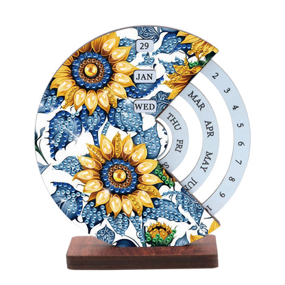 Zonnebloemen | Kalender | Diamond painting