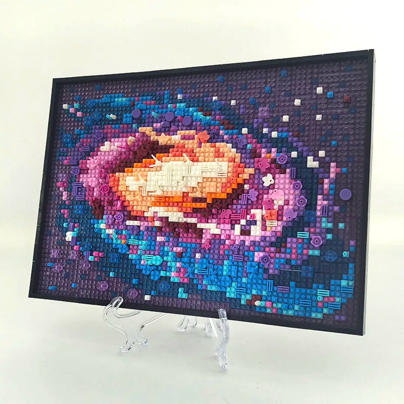 3D Melkweg Galaxy | Bouwsteentjes