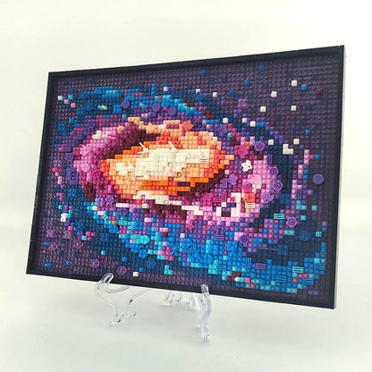 3D Melkweg Galaxy | Bouwsteentjes