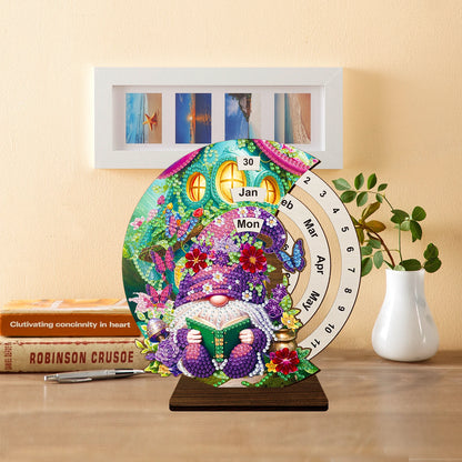 Paarse kabouter | Kalender | Diamond painting