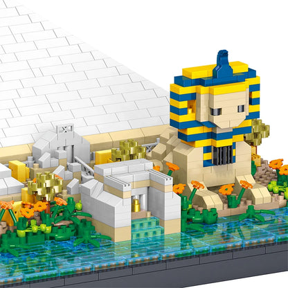 Oude Egyptische Piramide | Bouwsteentjes