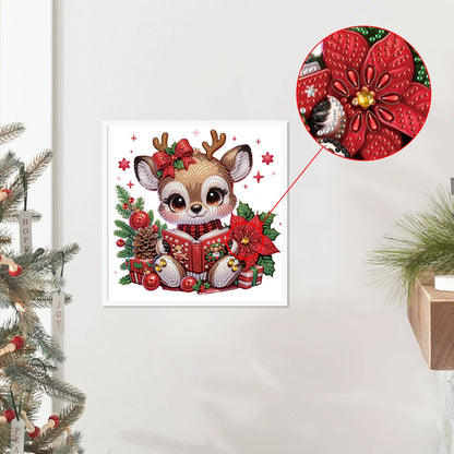 Schattige rendier | Diamond painting