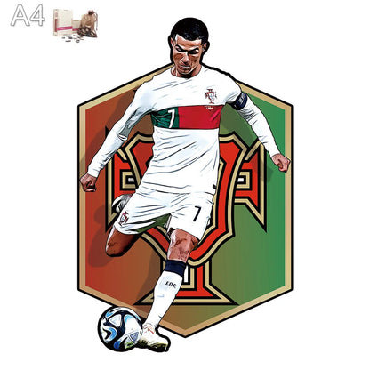 Ronaldo Portugal | Houten Puzzel