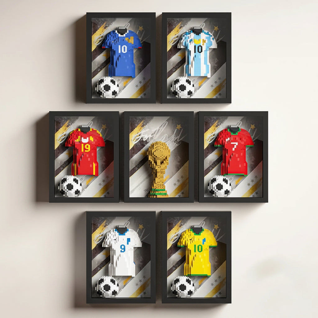 Voetbalshirt | Bouwsteentjes